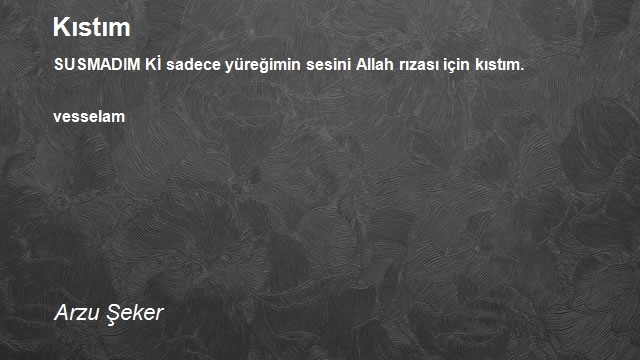 Arzu Şeker