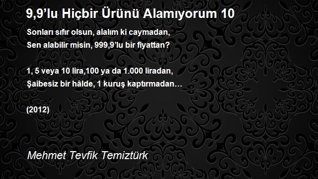 Mehmet Tevfik Temiztürk