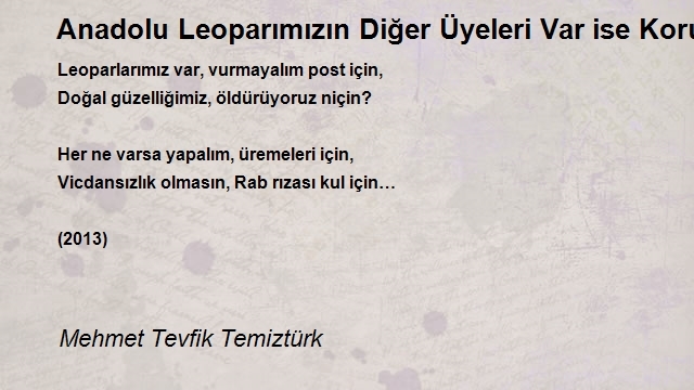 Mehmet Tevfik Temiztürk