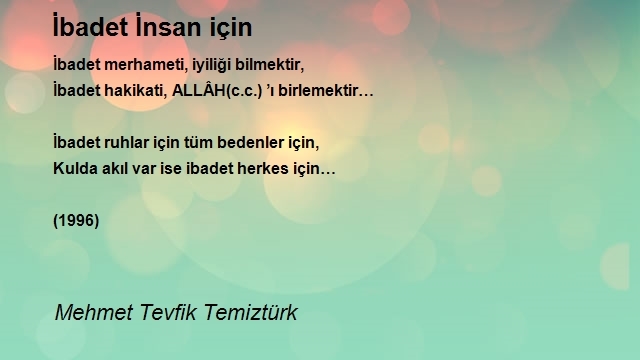 Mehmet Tevfik Temiztürk