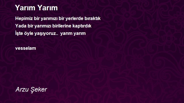 Arzu Şeker