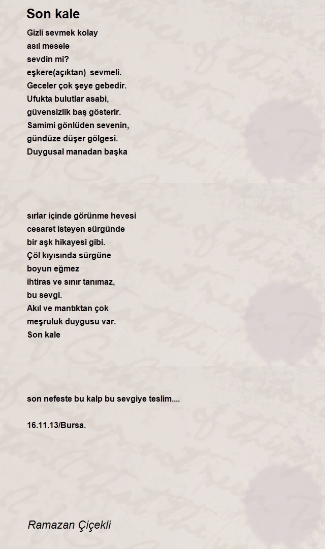 Ramazan Çiçekli