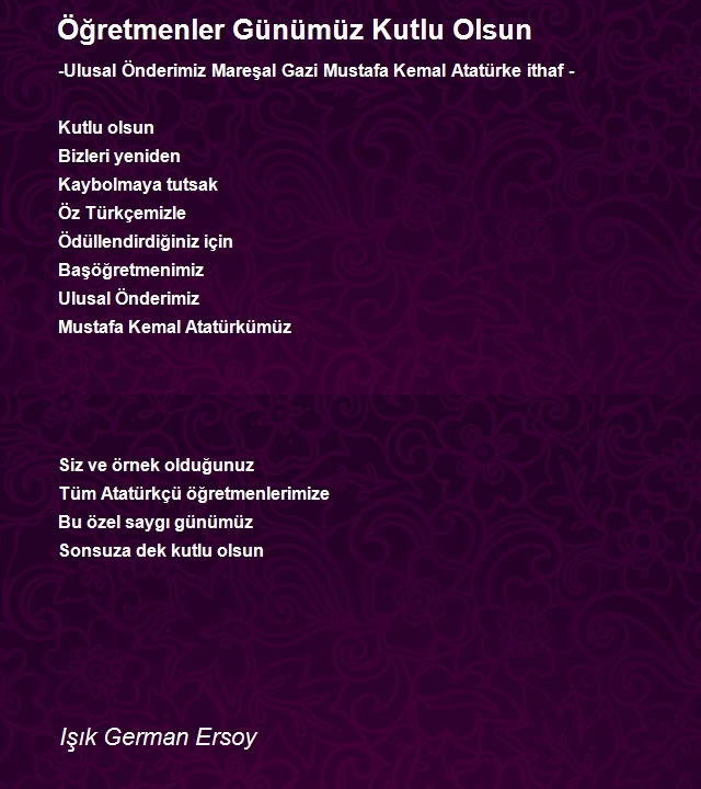 Işık German Ersoy