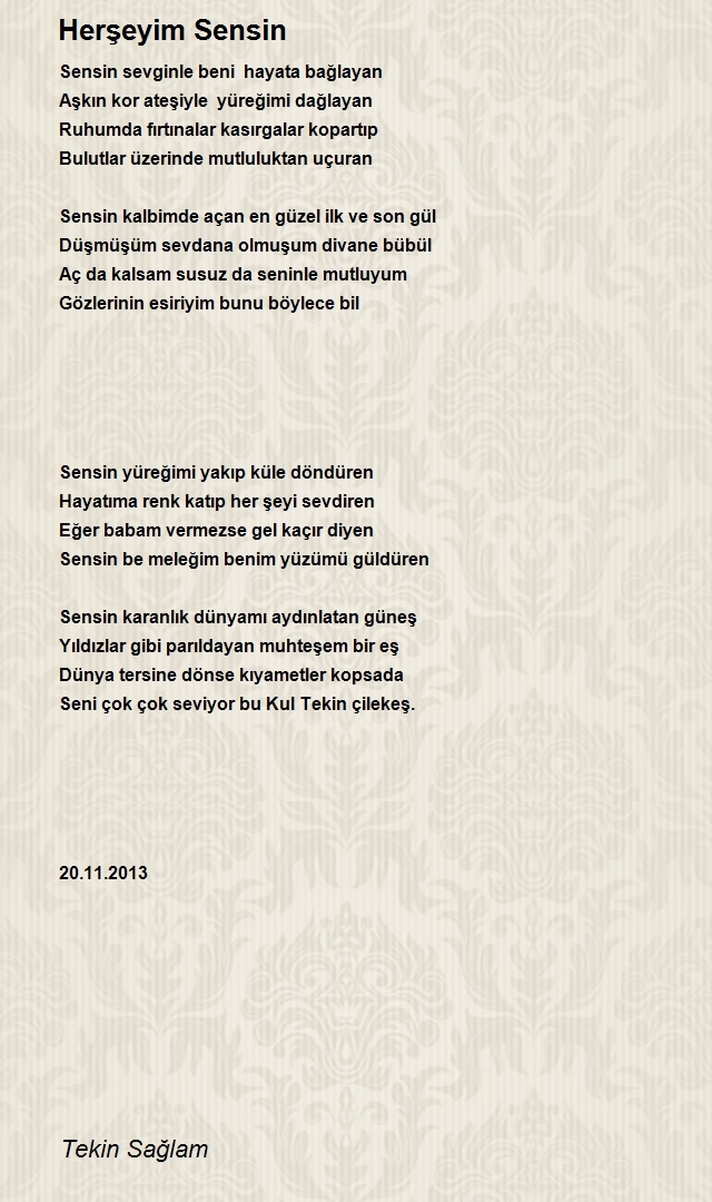 Tekin Sağlam