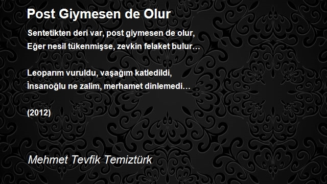 Mehmet Tevfik Temiztürk