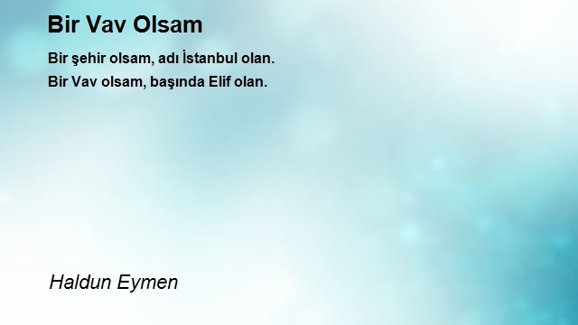 Haldun Eymen