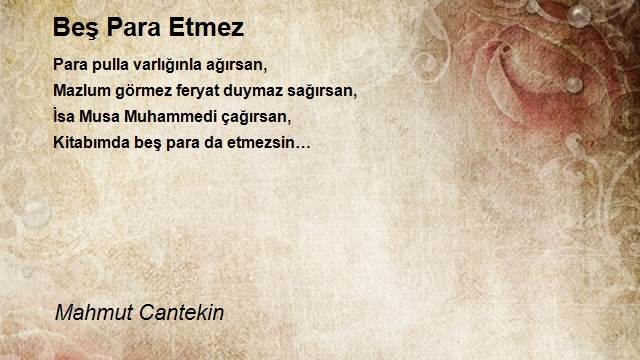 Mahmut Cantekin
