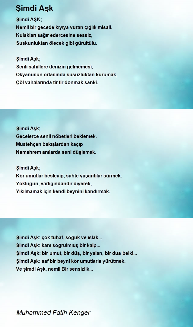 Muhammed Fatih Kenger