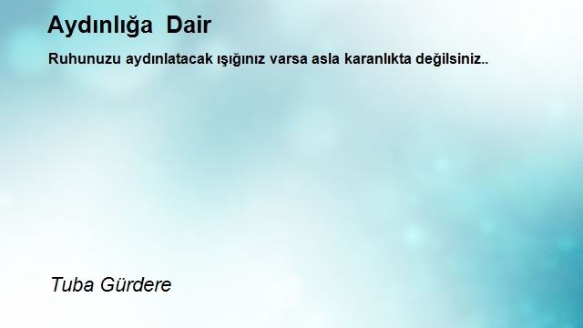 Tuba Gürdere