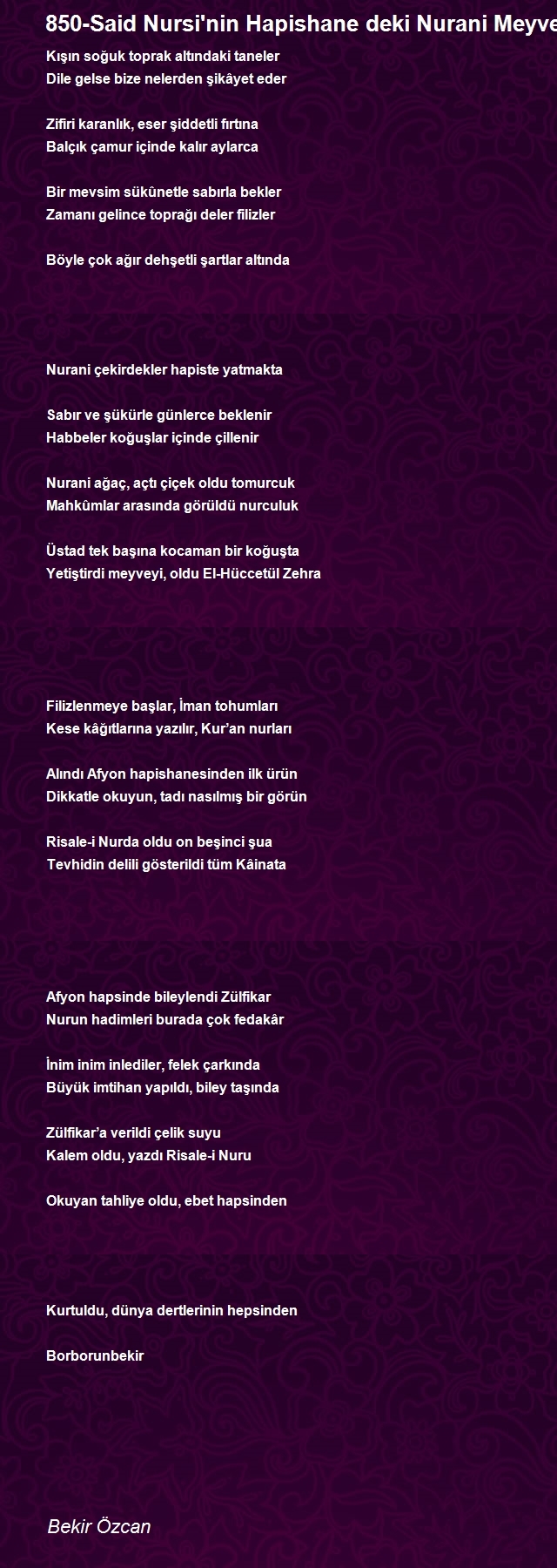 Bekir Özcan