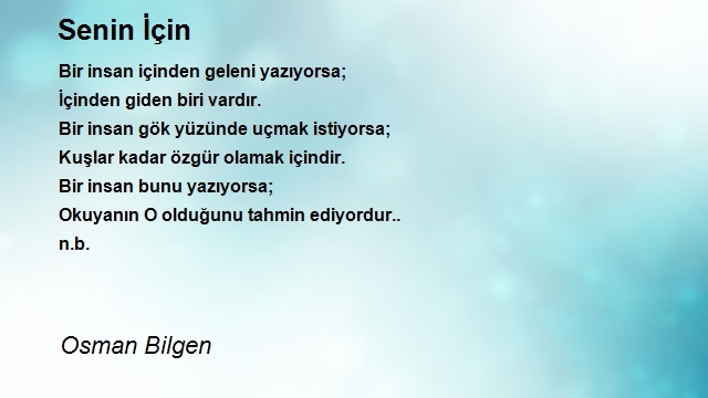 Osman Bilgen