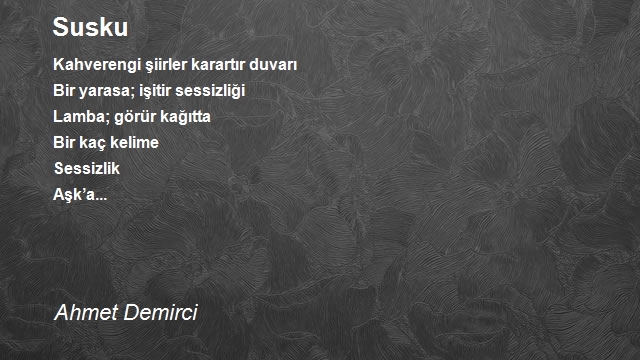 Ahmet Demirci