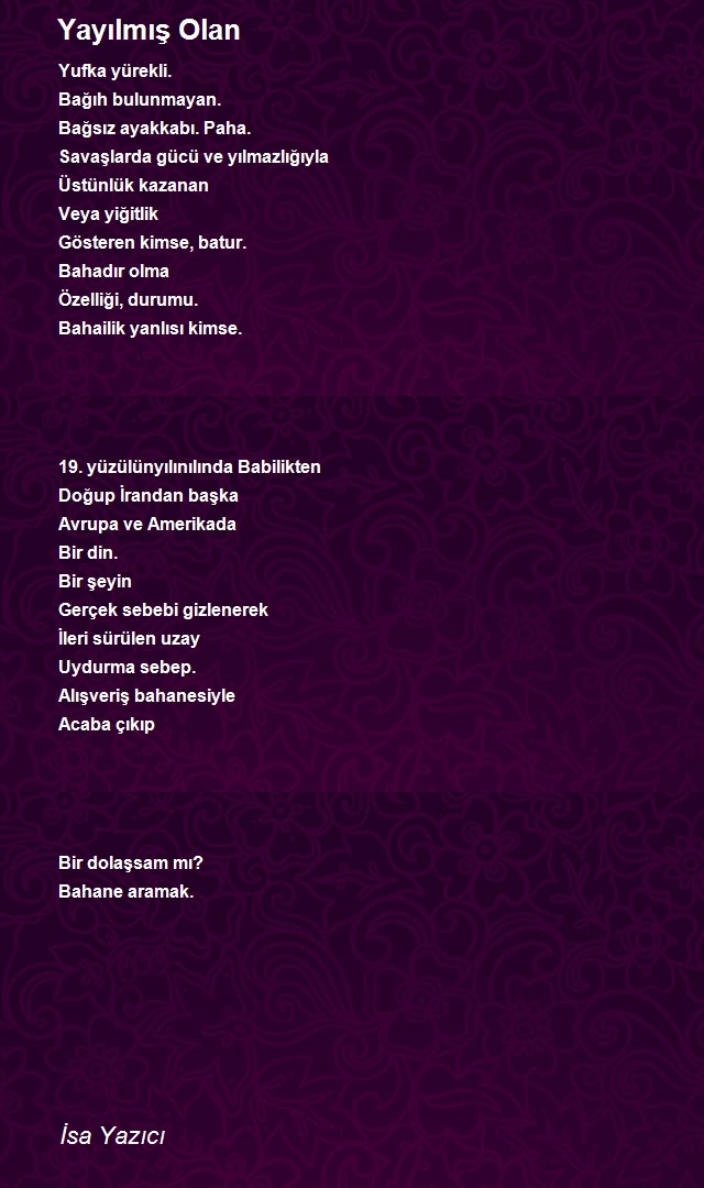 İsa Yazıcı