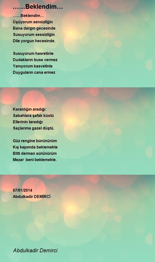 Abdulkadir Demirci