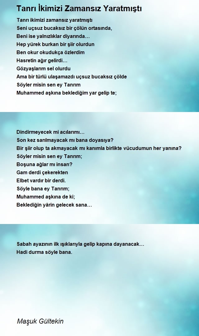 Maşuk Gültekin