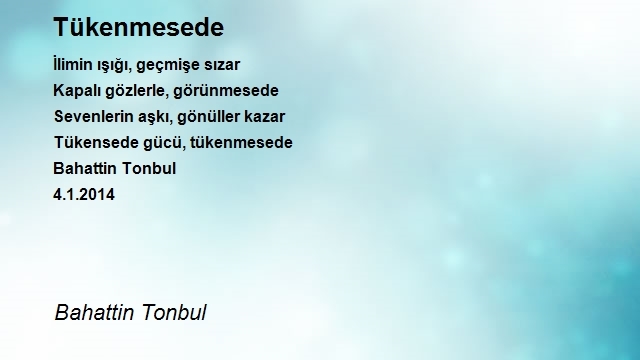 Bahattin Tonbul