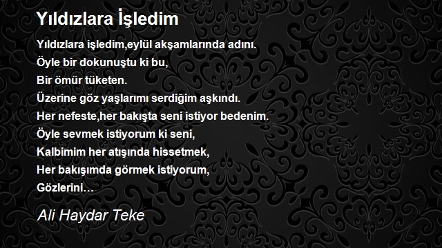 Ali Haydar Teke