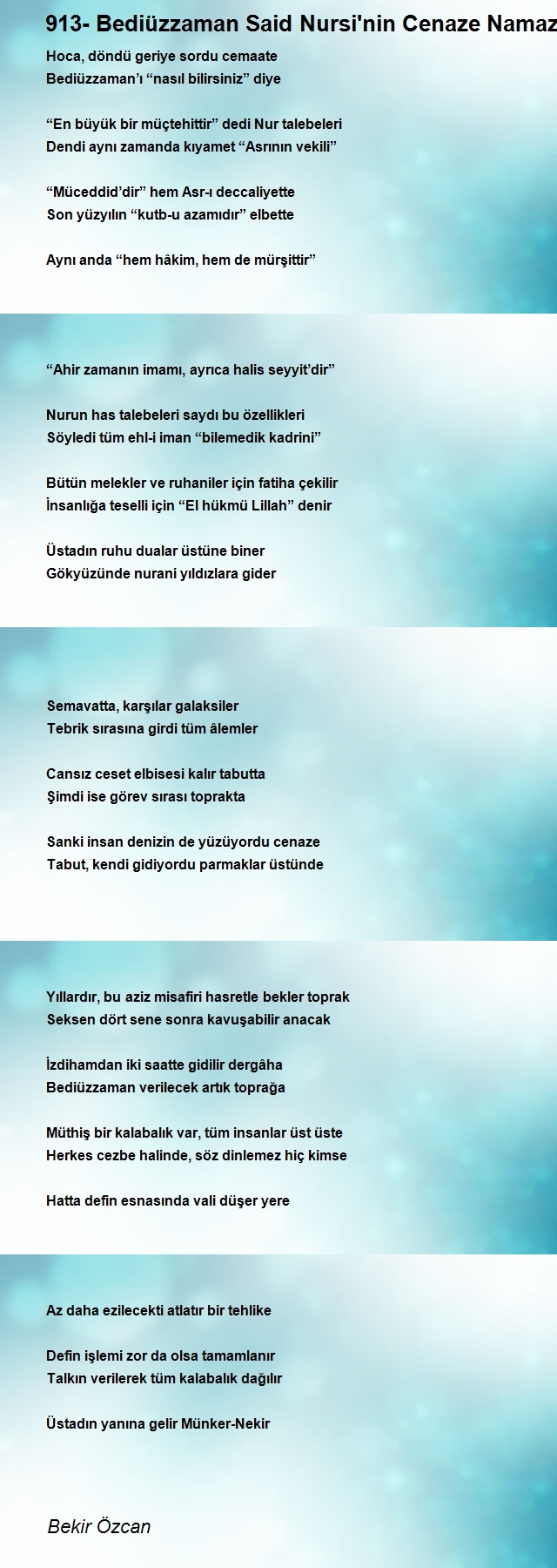 Bekir Özcan