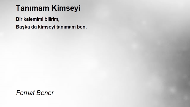 Ferhat Bener