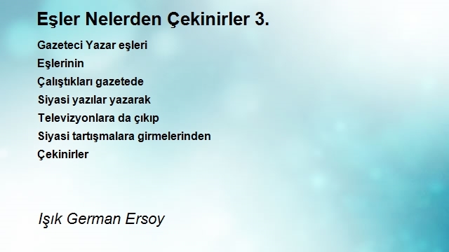 Işık German Ersoy