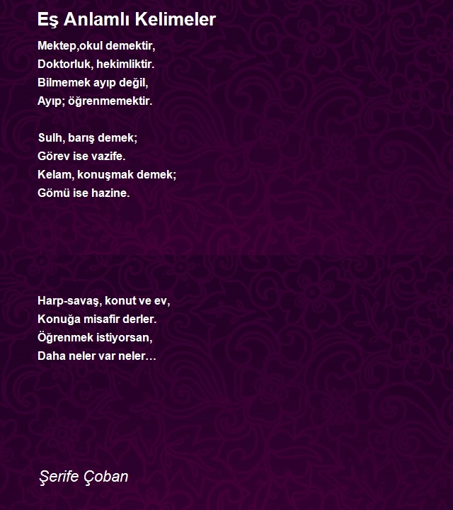 Şerife Çoban