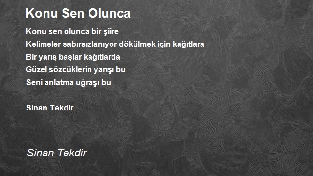 Sinan Tekdir