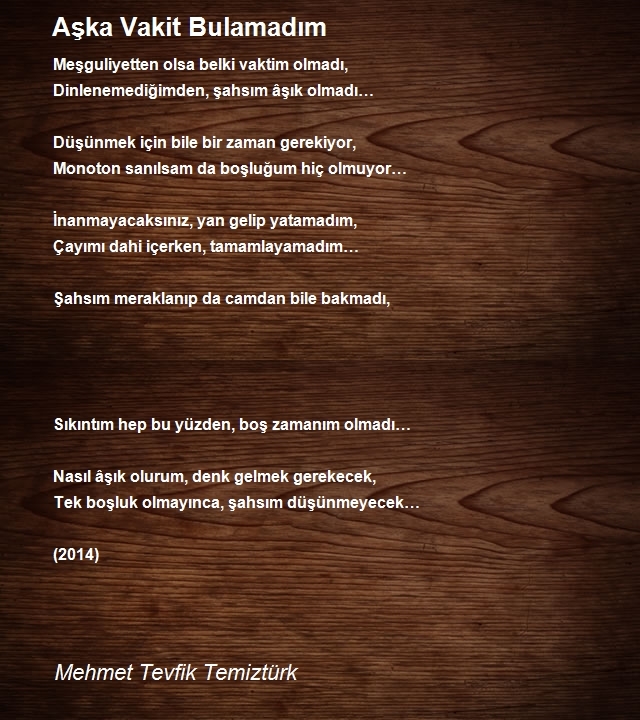 Mehmet Tevfik Temiztürk