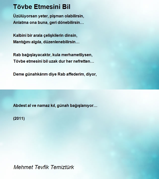 Mehmet Tevfik Temiztürk