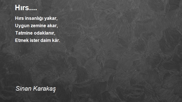 Sinan Karakaş