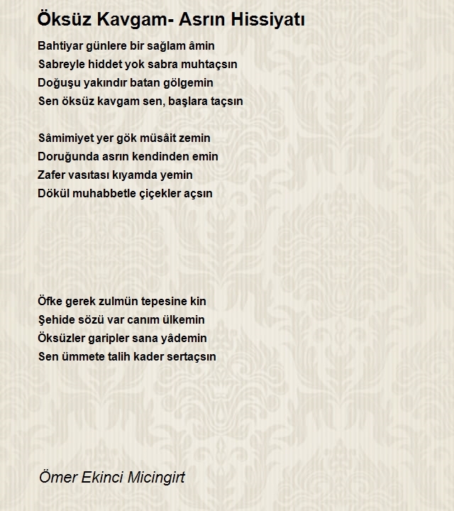 Ömer Ekinci Micingirt