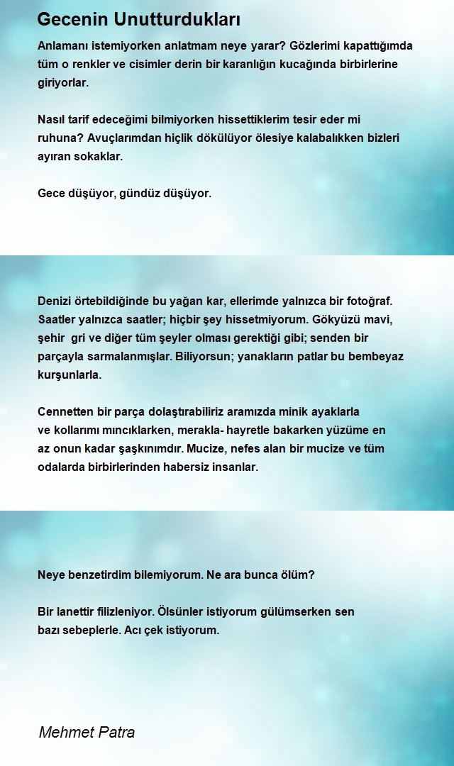 Mehmet Patra