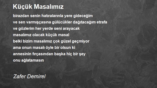 Zafer Demirel