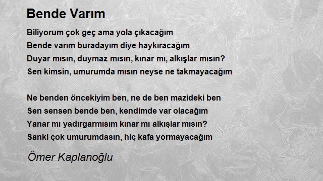 Ömer Kaplanoğlu