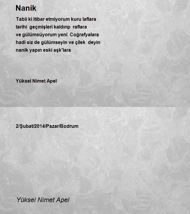 Yüksel Nimet Apel