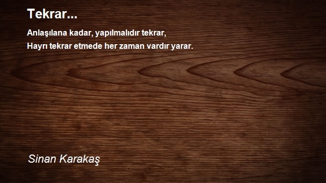 Sinan Karakaş
