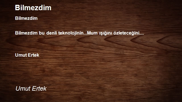 Umut Ertek