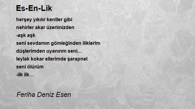 Feriha Deniz Esen
