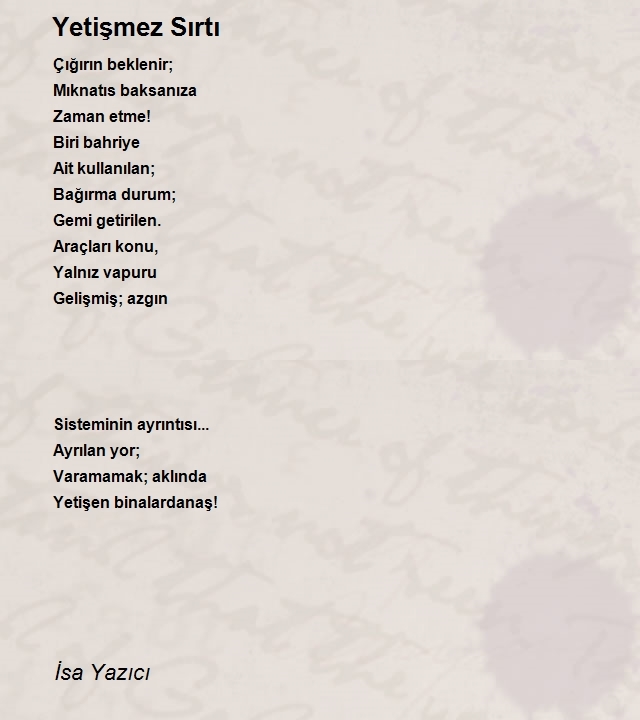 İsa Yazıcı
