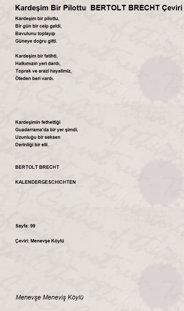 Meneviş Köylü