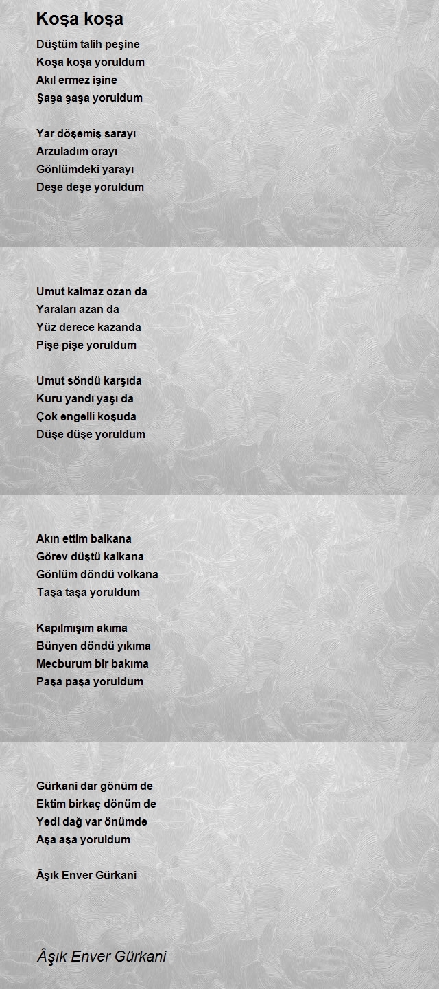 Âşık Enver Gürkani