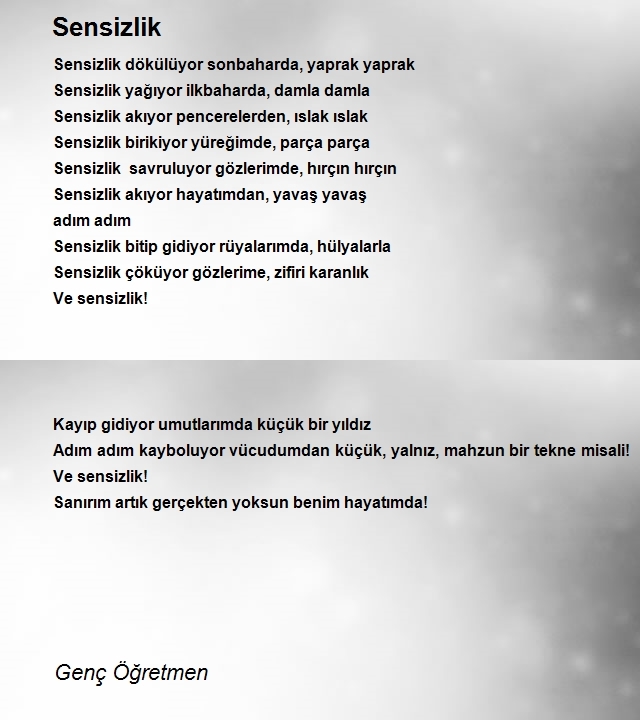 Genç Öğretmen