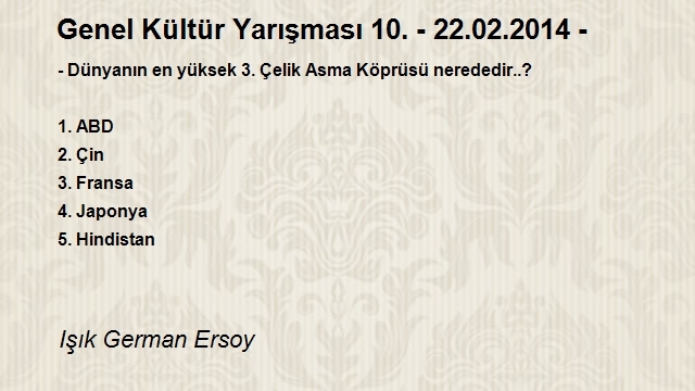 Işık German Ersoy