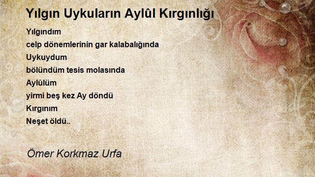 Ömer Korkmaz Urfa