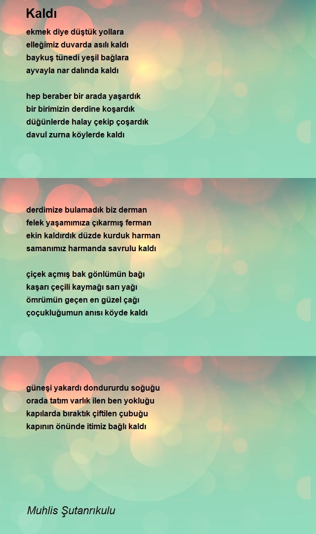Muhlis Şutanrıkulu