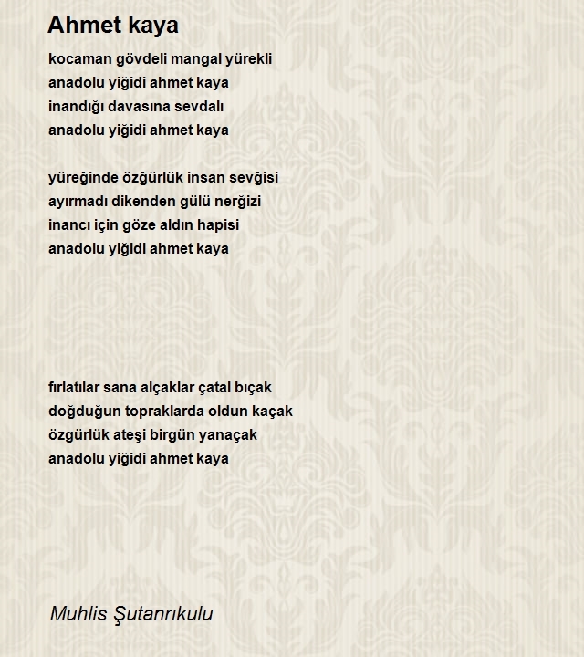 Muhlis Şutanrıkulu