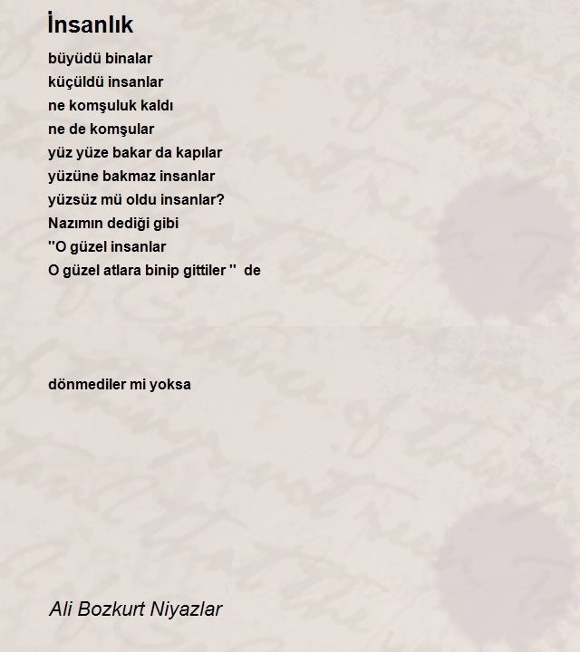 Ali Bozkurt Niyazlar