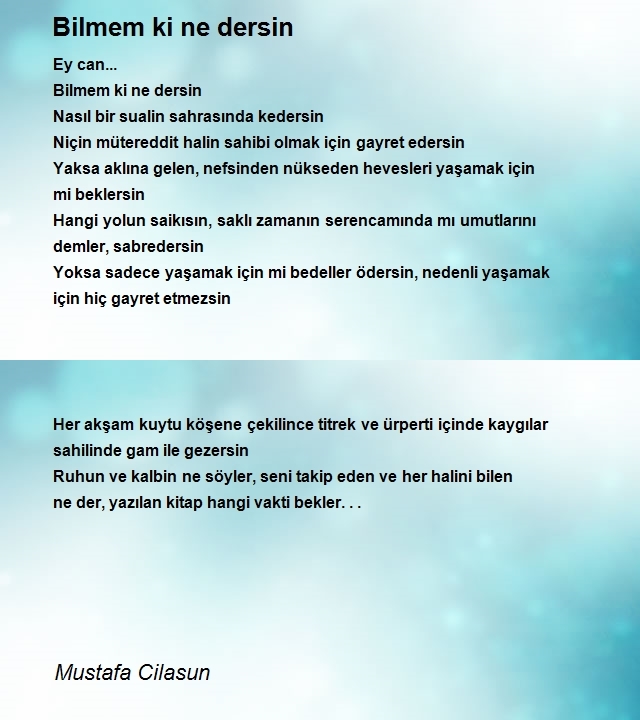 Mustafa Cilasun