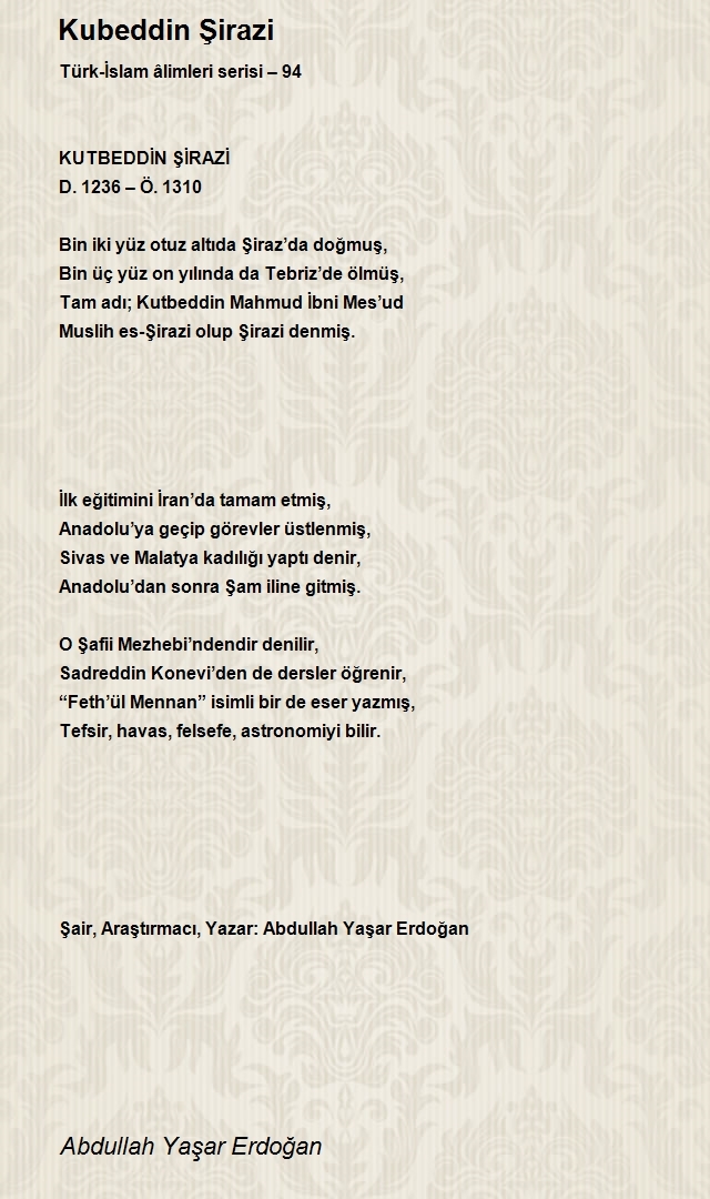 Abdullah Yaşar Erdoğan