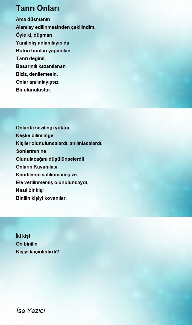 İsa Yazıcı