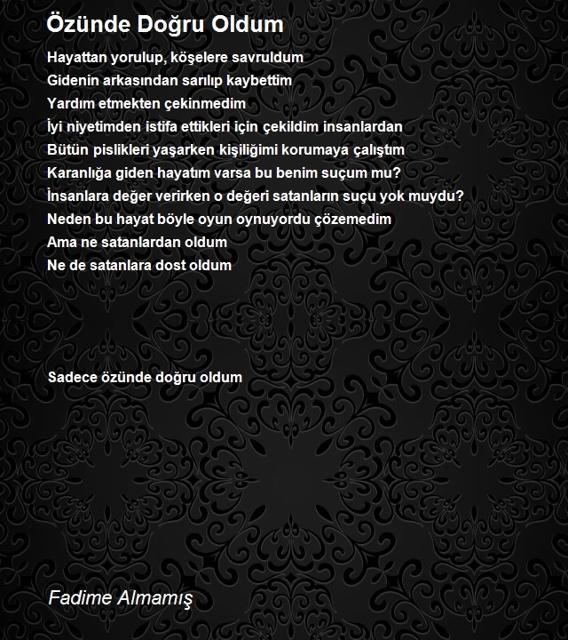 Fadime Almamış